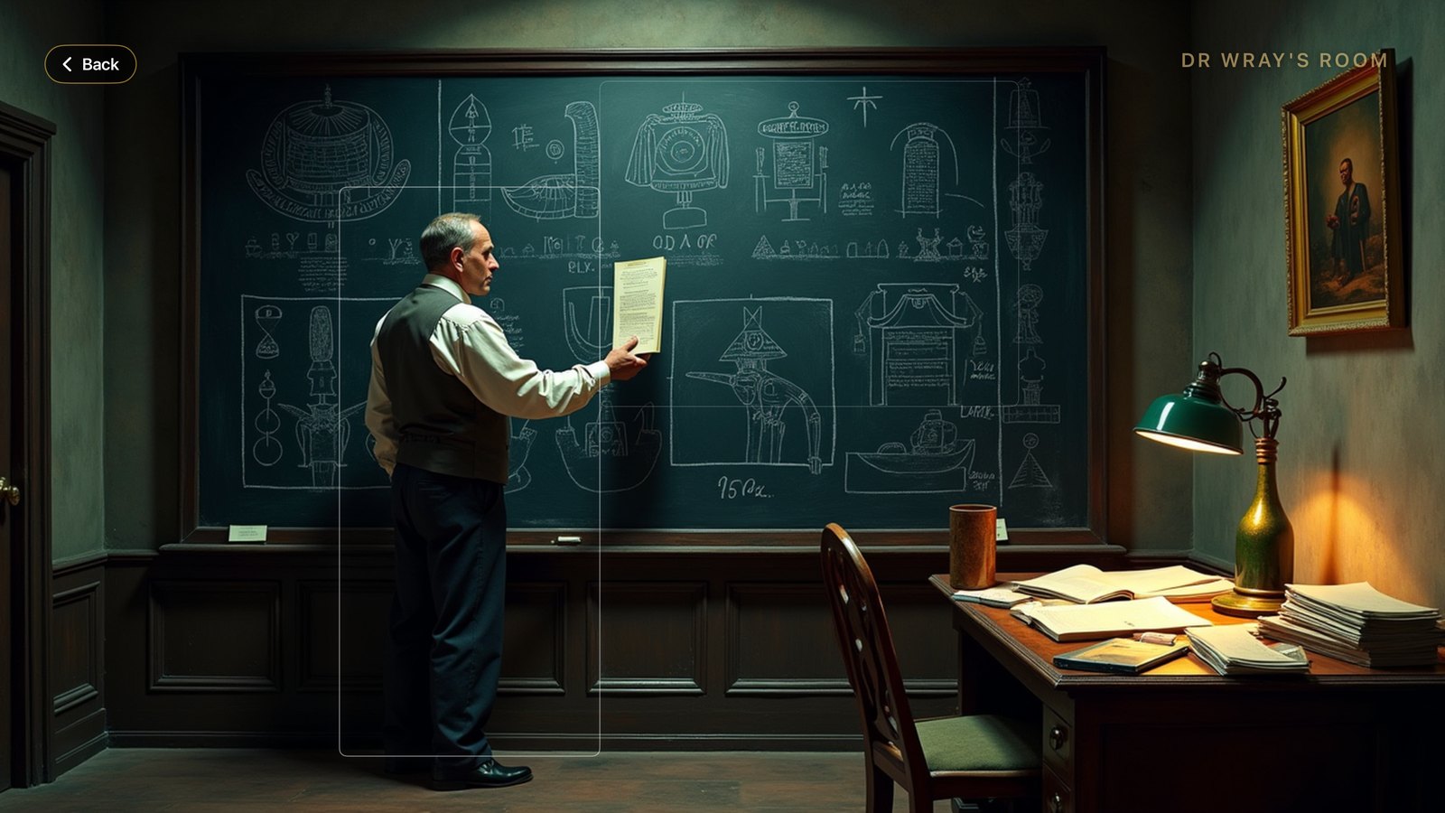 A scholar's study