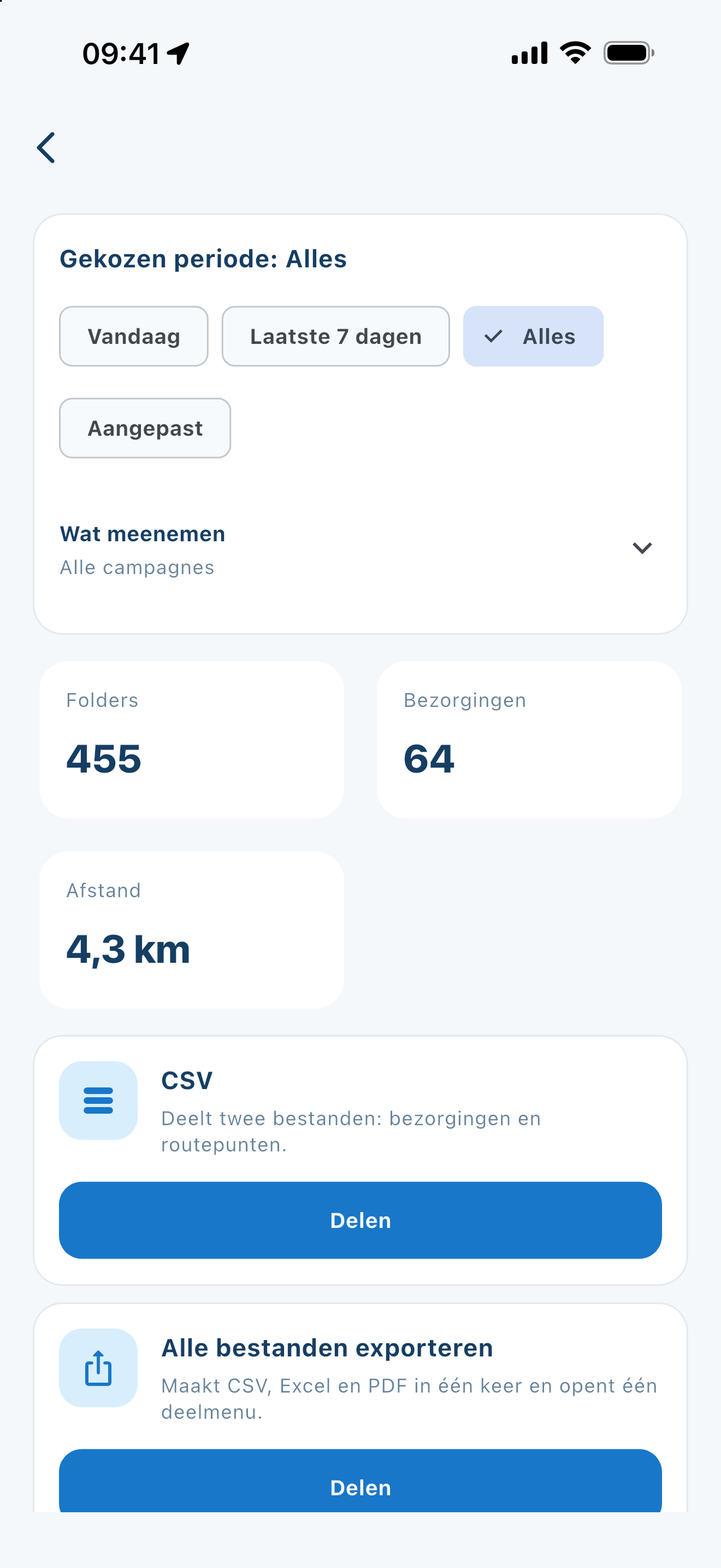 Exporteren of delen