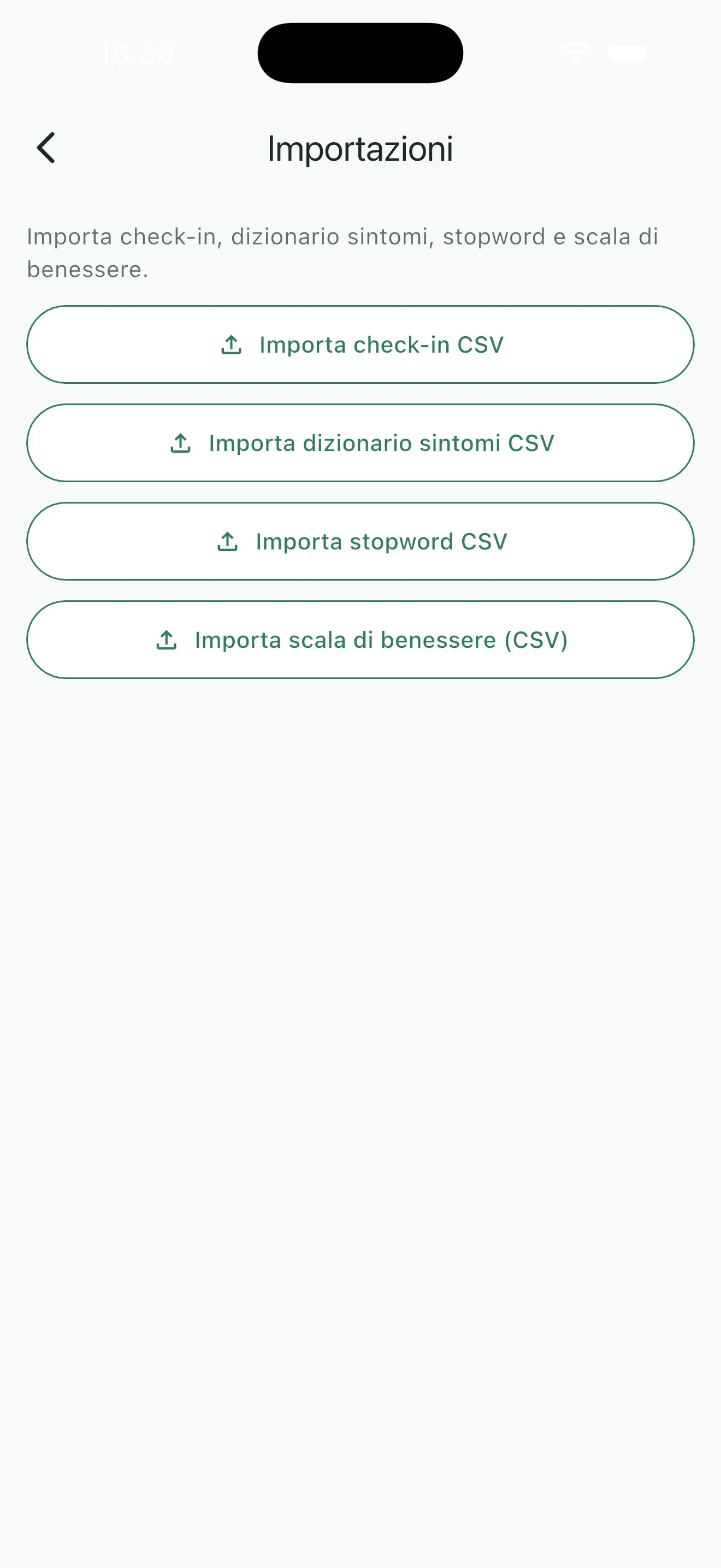Importazioni