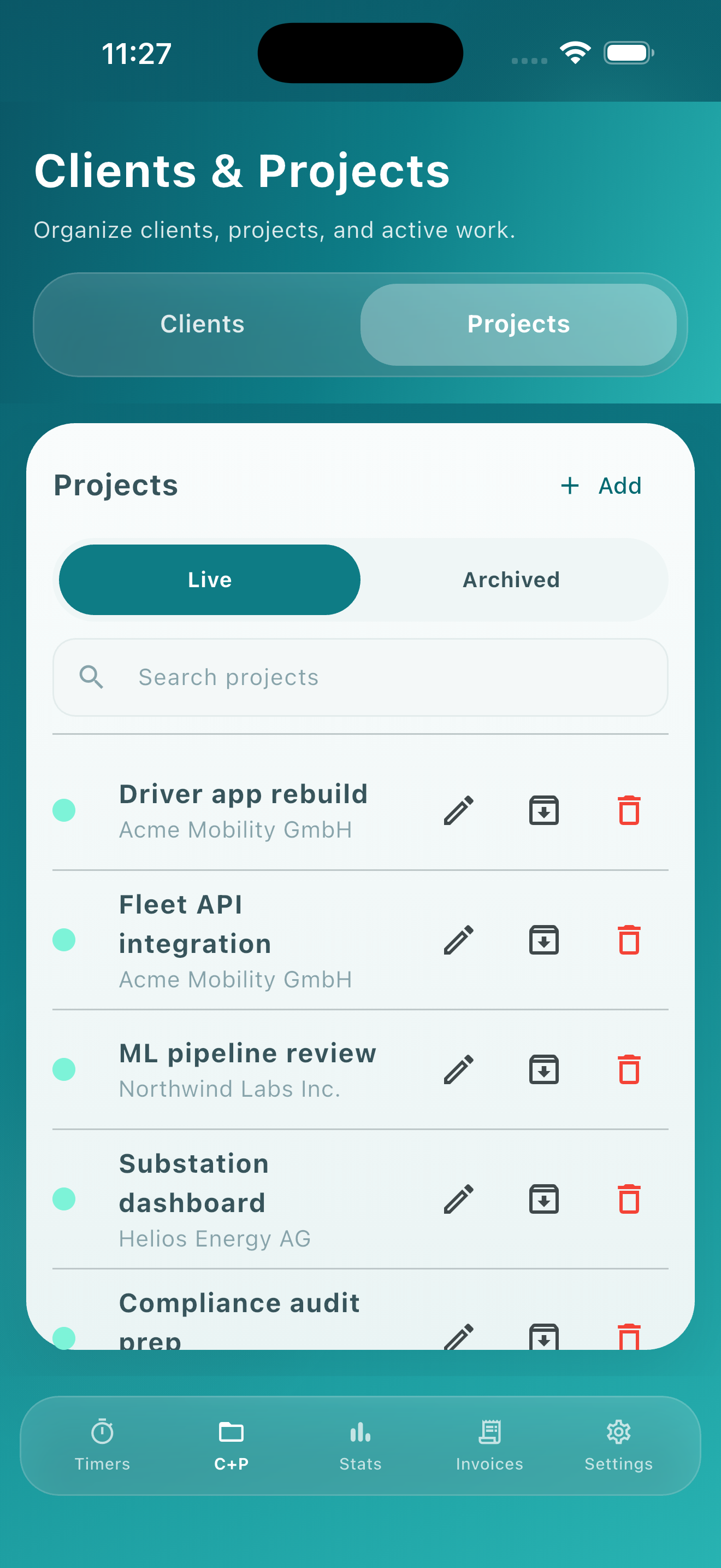 Projects